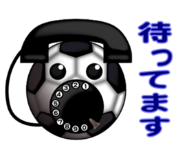 Soccer ball club 2 sticker #4972434