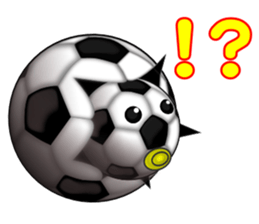 Soccer ball club 2 sticker #4972436