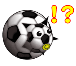 Soccer ball club 2 sticker #4972436