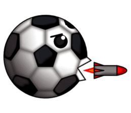 Soccer ball club 2 sticker #4972440