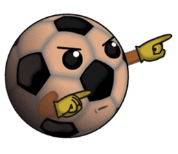 Soccer ball club 2 sticker #4972442