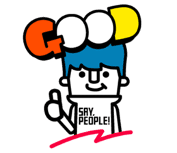 SAY, PEOPLE! sticker #4972930