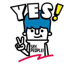 SAY, PEOPLE! sticker #4972933