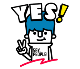 SAY, PEOPLE! sticker #4972933