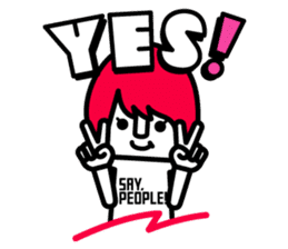 SAY, PEOPLE! sticker #4972934