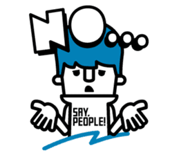 SAY, PEOPLE! sticker #4972935