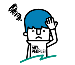 SAY, PEOPLE! sticker #4972937