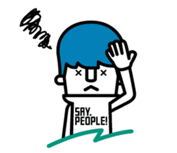 SAY, PEOPLE! sticker #4972937