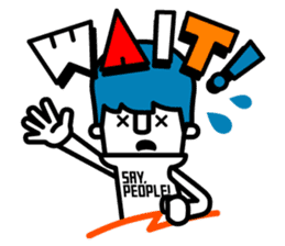SAY, PEOPLE! sticker #4972944