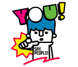 SAY, PEOPLE! sticker #4972948