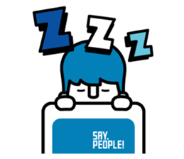 SAY, PEOPLE! sticker #4972959