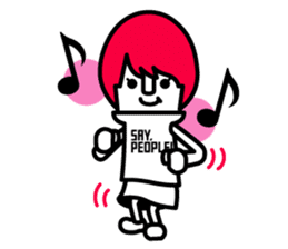 SAY, PEOPLE! sticker #4972961