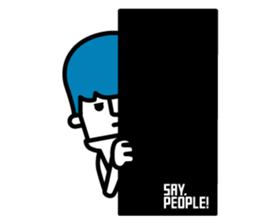 SAY, PEOPLE! sticker #4972964