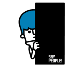 SAY, PEOPLE! sticker #4972964