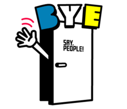 SAY, PEOPLE! sticker #4972965