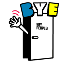 SAY, PEOPLE! sticker #4972965