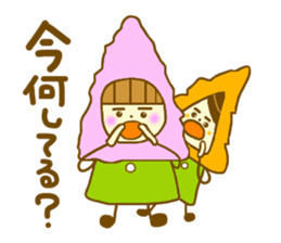 Cockscomb girl sticker #4973194