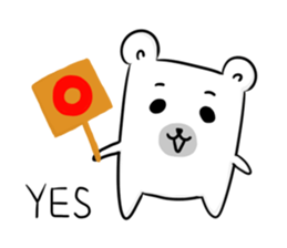 Bear easy sticker #4973340