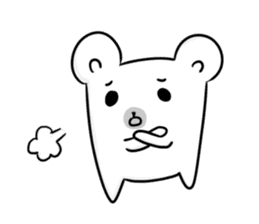 Bear easy sticker #4973356