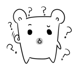 Bear easy sticker #4973362