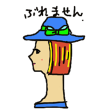 Wig mannequins part2 sticker #4973511