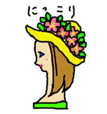 Wig mannequins part2 sticker #4973514