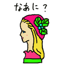 Wig mannequins part2 sticker #4973519