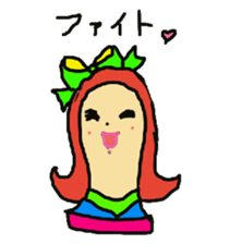 Wig mannequins part2 sticker #4973520