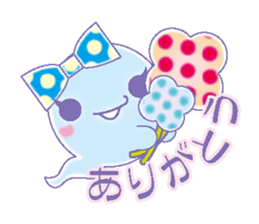 Pleasant ghosts sticker #4974015