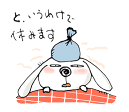 Perverse rabbit sticker #4974051