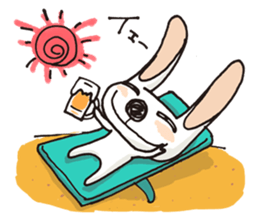 Perverse rabbit sticker #4974068