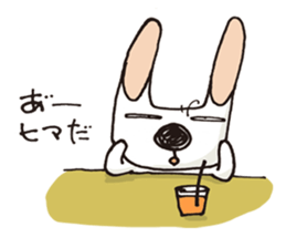 Perverse rabbit sticker #4974069