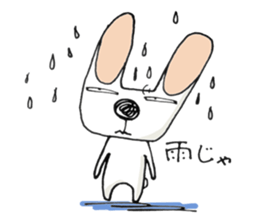 Perverse rabbit sticker #4974073