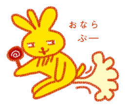 The 3-ear beard bun sticker #4974159