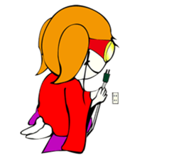 Lunar (girl of Moon) sticker #4974411