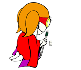 Lunar (girl of Moon) sticker #4974411