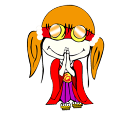 Lunar (girl of Moon) sticker #4974412