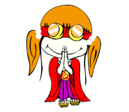 Lunar (girl of Moon) sticker #4974412