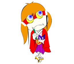 Lunar (girl of Moon) sticker #4974430