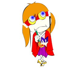 Lunar (girl of Moon) sticker #4974430