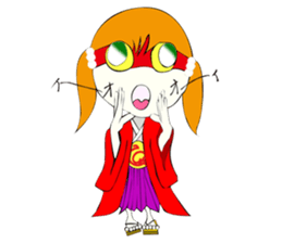 Lunar (girl of Moon) sticker #4974443