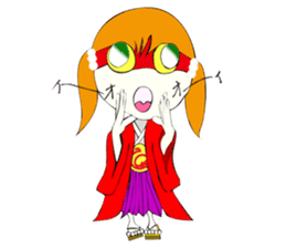 Lunar (girl of Moon) sticker #4974443