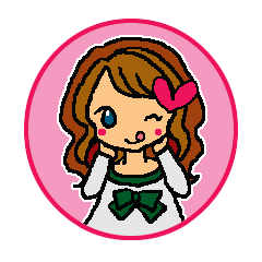 Thundere young lady sticker