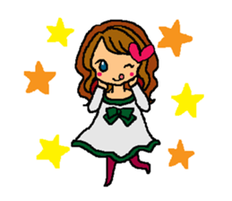 Thundere young lady sticker sticker #4974720
