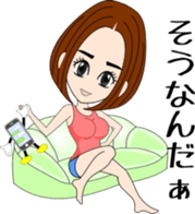 daily life of the female office worker 2 sticker #4975343