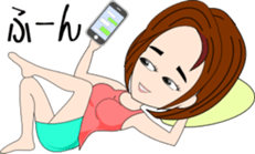 daily life of the female office worker 2 sticker #4975344