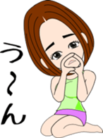 daily life of the female office worker 2 sticker #4975347