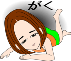 daily life of the female office worker 2 sticker #4975355