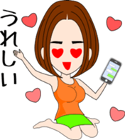 daily life of the female office worker 2 sticker #4975359