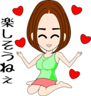 daily life of the female office worker 2 sticker #4975360